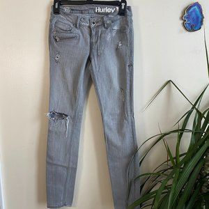 Hurley Ripped Skinny Jeans